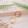 Rose gold Hoops earrings