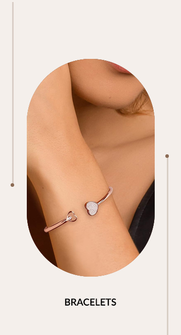 Rose gold bracelet in kerala