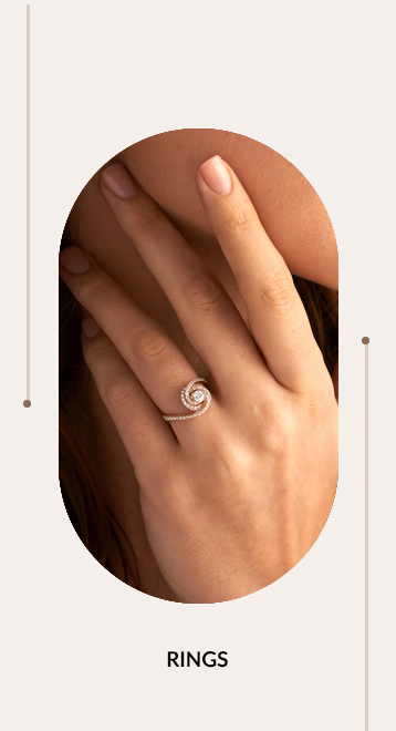 Rose gold rings in kerala