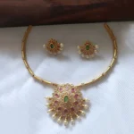 Antique-Finish-Kemp-Hasli-Necklace-with-Earrings