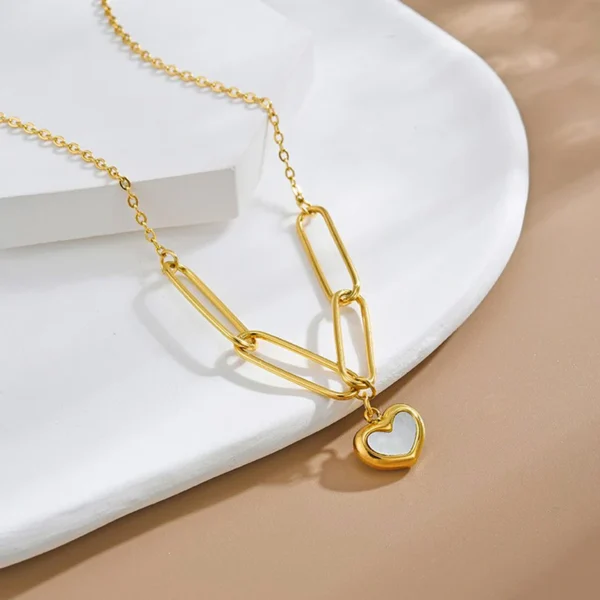 Gold-Plated-Anti-Tarnish-Heart-Pendant-Necklace-online