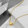 Gold-Plated-Anti-Tarnish-Puffy-Heart-Themed-Pendant