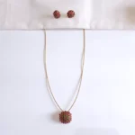 Invisible-Necklace-Set-with-Kemp-Green-Ruby-Pendant