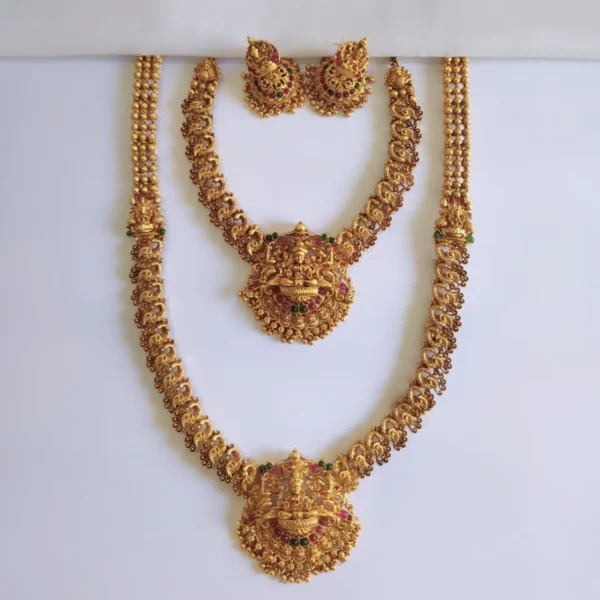 South-Indian-Lekshmi-Bridal-Double-Necklace
