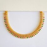 Exclusive Traditional AD Stones Necklace for Marriage – Premium Imitation Jewellery Kerala