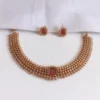 Gold-Plated-Traditional-Ruby-Kanaka-Rekha-Layered-Necklace-Set