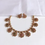 Traditional Antique Multi Stone Necklace Set