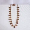 Antique Kempu Kaasu Long Necklace Set