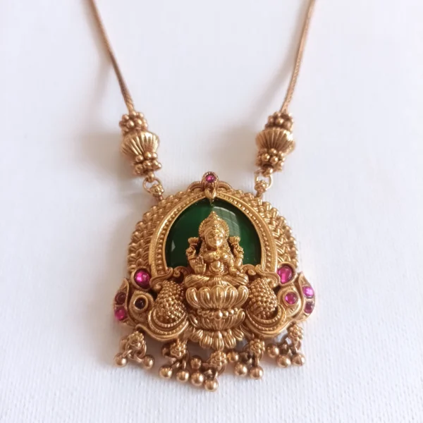 Traditional-South-Indian-Temple-Goddess-Lakshmi-Necklace