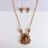 Temple Goddess Lakshmi Necklace Set