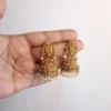 Lakshmi Temple Jhumka Earrings