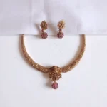 Swarna Lakshmi Temple Necklace Set