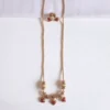 kerala palakka pendant necklace with earrings