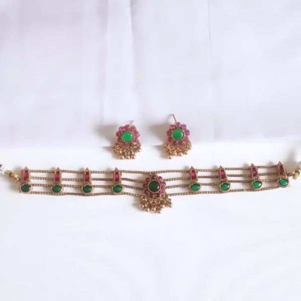 Vincy Aloshious Inspired Sisira Choker – Trending Imitation Jewellery Kerala