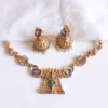 Meenakari Lakshmi Gopuram Choker Set
