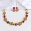 Sufi Stone Choker Necklace Set