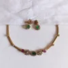 Gold-Plated-Hasli-Design-Floral-Patterns-AD-Stone-Pipe-Choker-Set