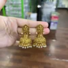 Mahalekshmi Temple Jhumka Earrings