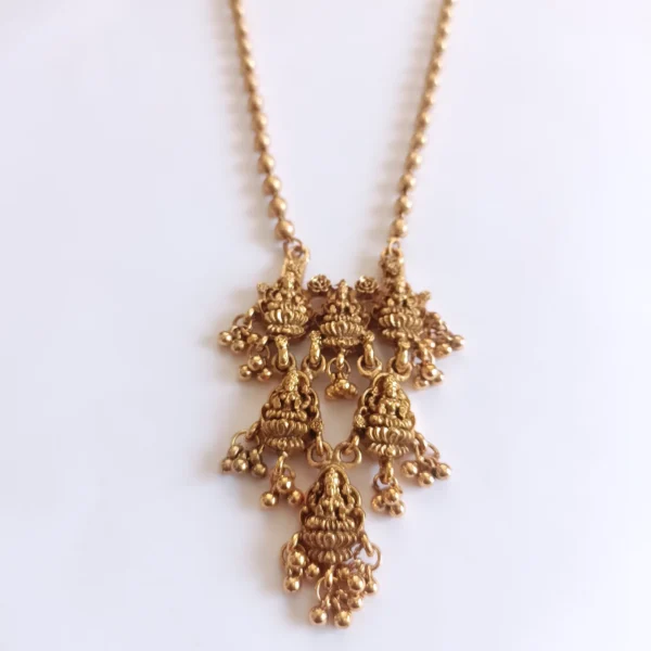 South-Indian-Temple-Lakshmi-Tier-Pendant-Nagas-Neck-chain-Set-online