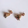 Traditional-Antique-Gold-Finish-Ruby-Emerald-Tones-Jhumkas