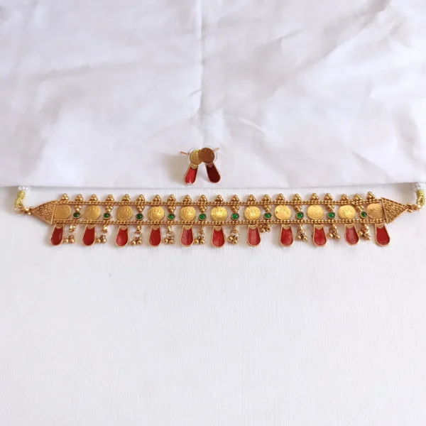 Lakshmi Kasu Nagapadam Choker Set