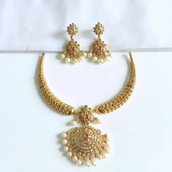 Traditional-Royal-AD-Stone-Pendant-Hasli-or-Kante-Choker-Set