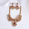 Traditional-South-Indian-Guttapusalu-Ruby-Stone-Studded-Necklace