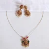 Traditional-South-Indian-Varnika-Invisible-Necklace-with-Earrings