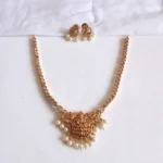 Lakshmi Pearl Drop Necklace Set
