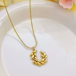 Crescent Moon Pendant Necklace