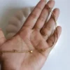 Anti-Tarnish-Stainless-Steel-Double-Layer-Cubic-Square-Necklace