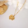 Anti Tarnish Heart Pendant Necklace