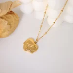 Anti Tarnish Heart Pendant Necklace