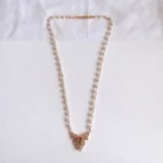 Floral Pearl Mope Necklace Set