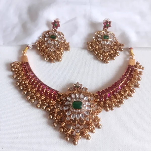 Traditional-South-Indian-Temple-Jewellery-Guttapusalu-Necklace-Set