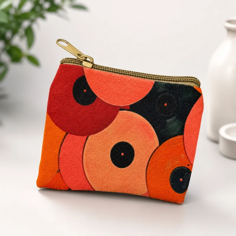 Handmade Retro Fabric Coin Pouch