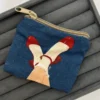 Blue-Denim-Illustration-of-Red-Shoes-and-White-Socks-Coin-Pouch