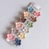 Mini Tulip Flower Hair Claw Clip