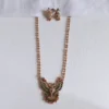 Gold-Tone-Green-Kundan-Stone-Stuuded-Jadau-Pendant-Necklace