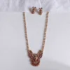 Gold Tone Jadau Kundan Necklace Set
