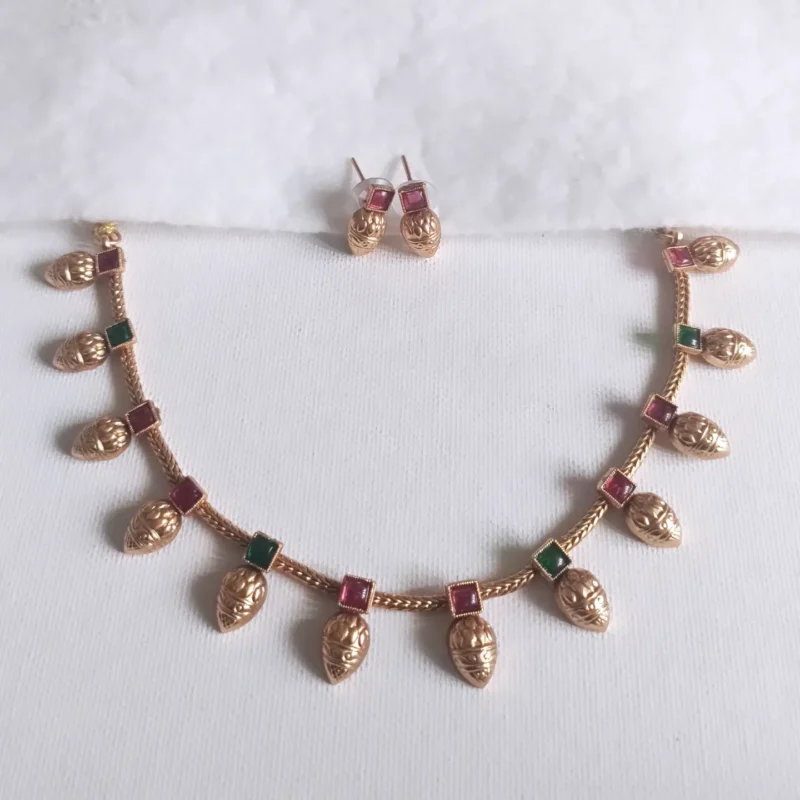Mullamottu Necklace Set