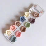 Korean Rose Flower Hair Claw Clip