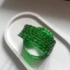 Budget-Friendly-Trending-Glossy-Raindrop-Glass-Green-Bangles-Set