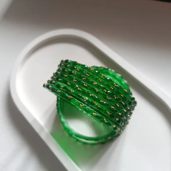 Budget-Friendly-Trending-Glossy-Raindrop-Glass-Green-Bangles-Set