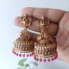Lakshmi Kemp Stone Jhumka Earrings