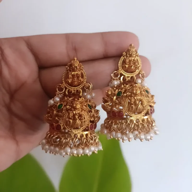 Lakshmi Jumbo Jhumka Earrings