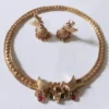 Bird Motif Hasli Necklace Set