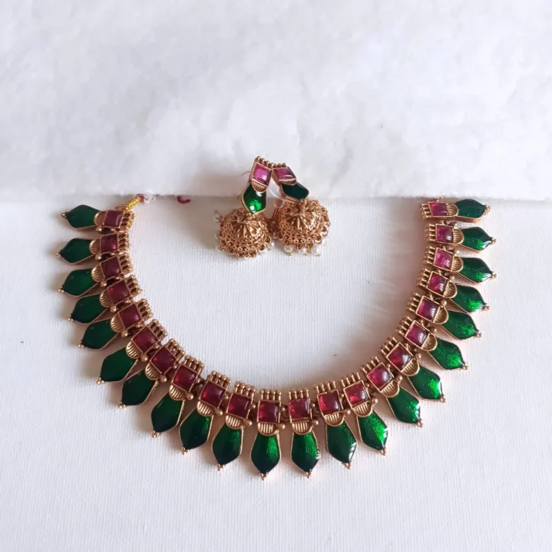 Palakka Nagapadam Necklace Set