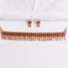 Multi Stone Elakkathali Necklace Set
