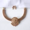 Multi Layer Golden Beads Necklace Set